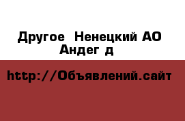  Другое. Ненецкий АО,Андег д.